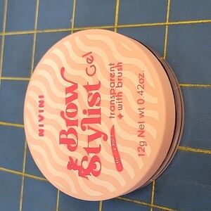 Nivini Brow Stylist Gel Transparent w Brush 12g New Sealed Jar